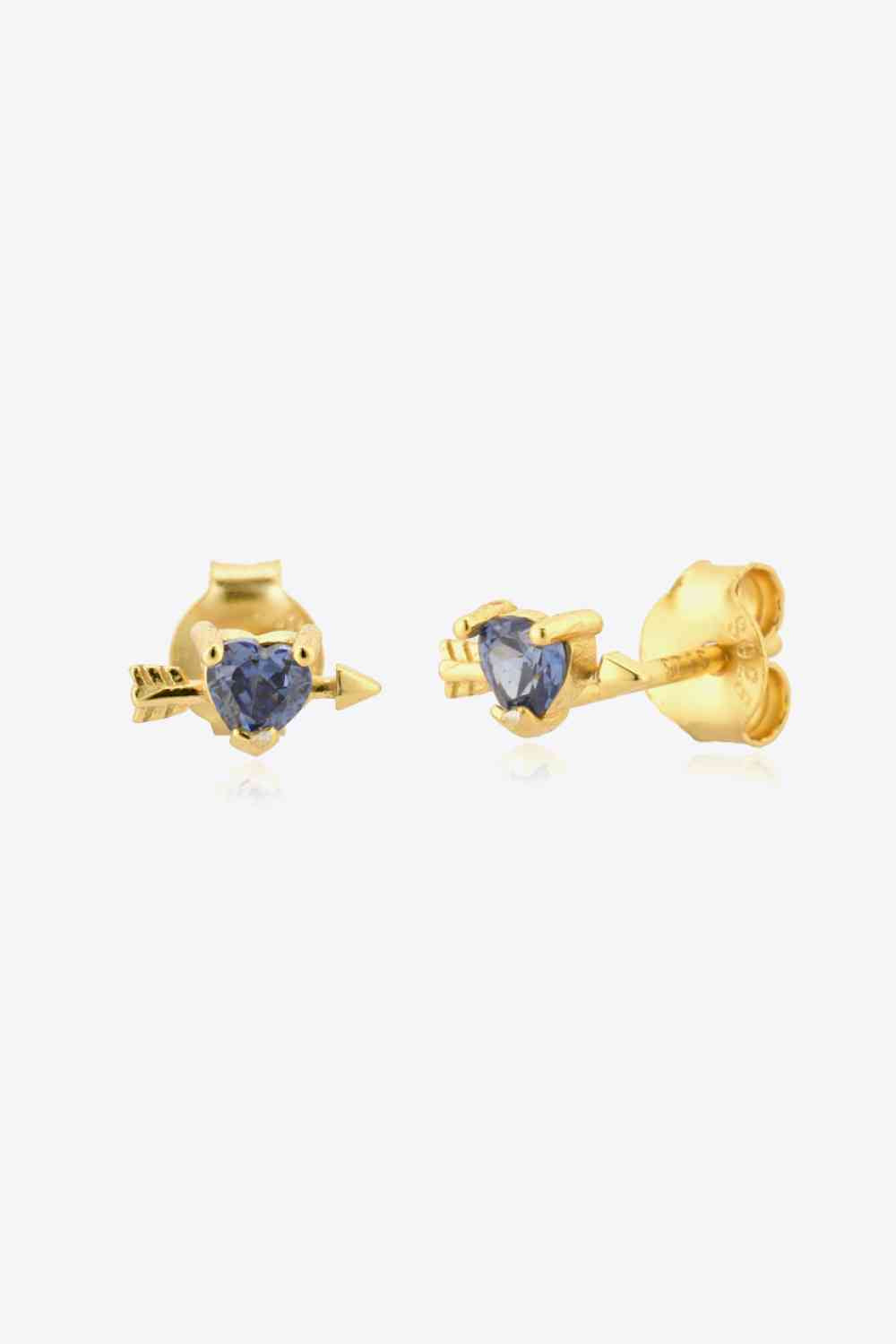 Tanzanite Heart Stud Earrings | Jewelry | Jewelry, KIKICHICC, Ship From Overseas, stud earrings | Trendsi