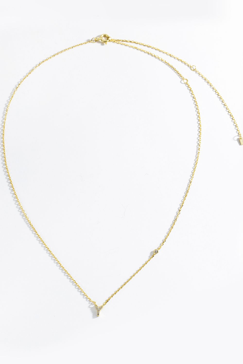 V To Z Zircon 925 Sterling Silver Necklace - AllIn Computer