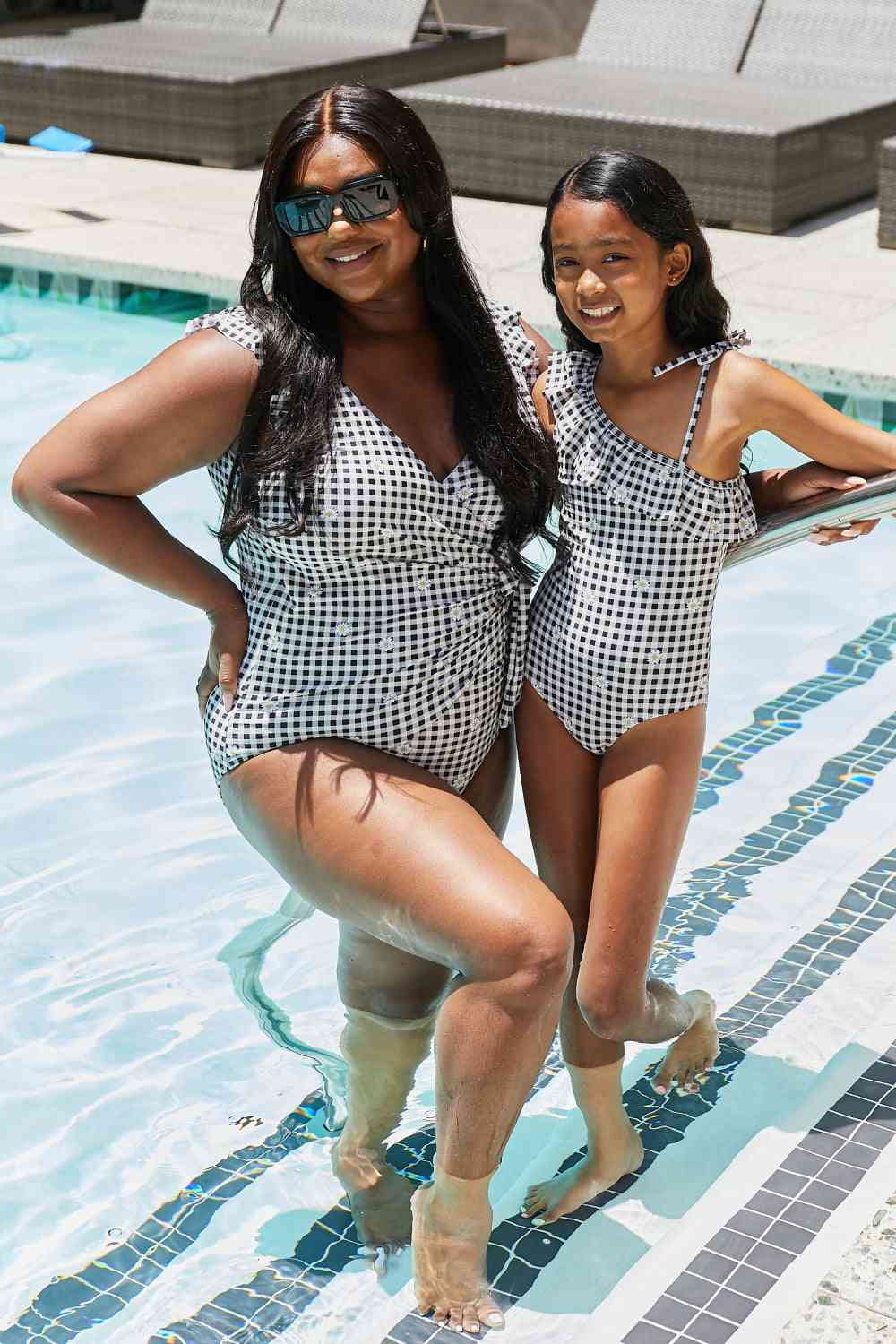 Marina West Swim Float On Asymmetrical Neck One-Piece in Black - AllIn Computer