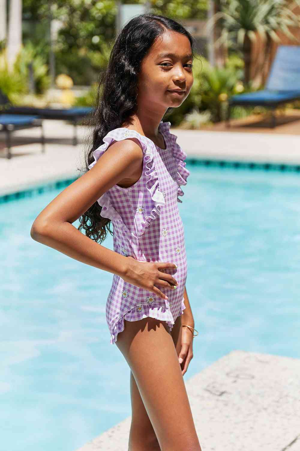 Marina West Swim Float On Ruffled One-Piece in Carnation Pink - AllIn Computer
