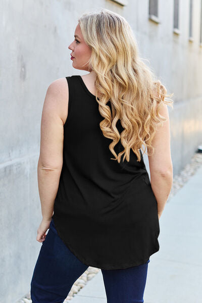 Basic Bae Full Size Round Neck Tank - AllIn Computer
