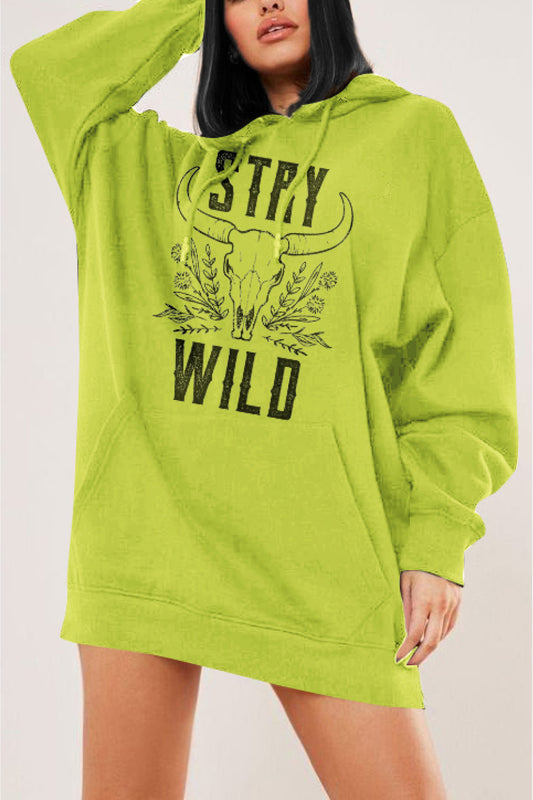 Simply Love Simply Love Full Size STAY WILD Graphic Hoodie - AllIn Computer