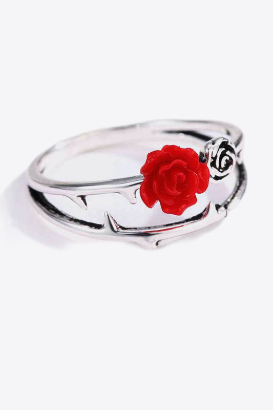 Rose Zinc Alloy Ring - AllIn Computer