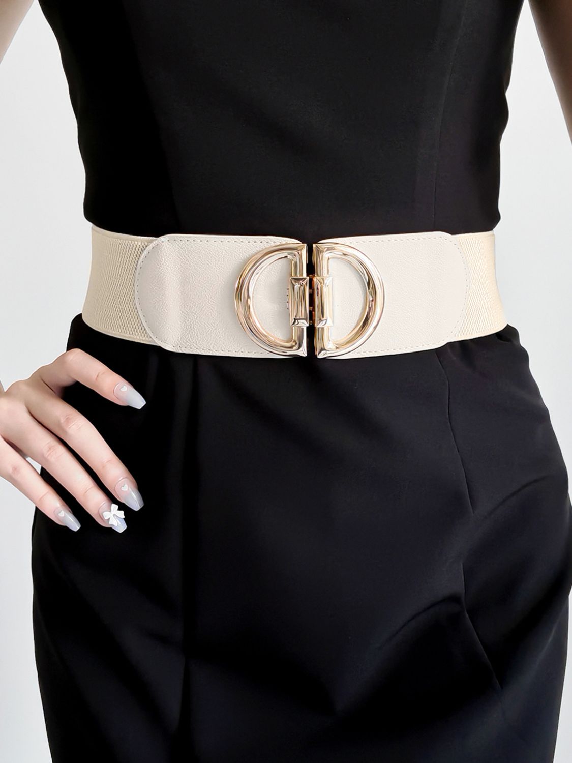 D Buckle Elastic Belt - AllIn Computer