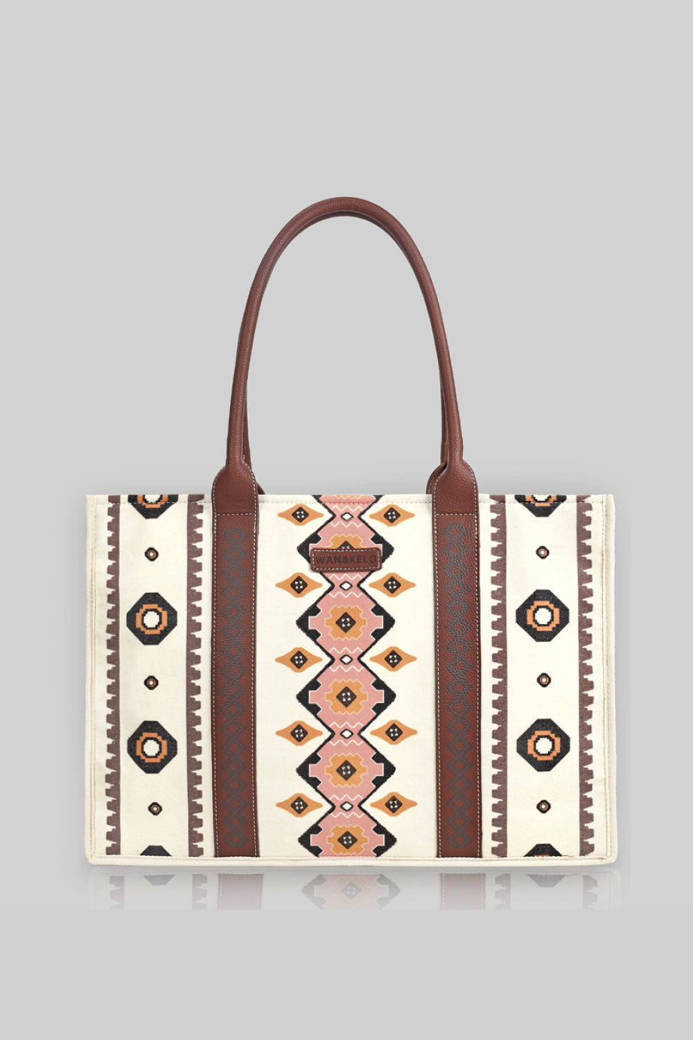 Printed PU Leather Shoulder Bag - AllIn Computer