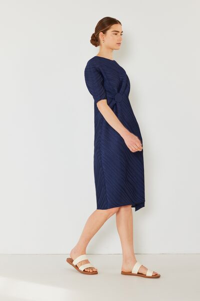Marina West Swim Pleated Dolman Sleeve Dress - AllIn Computer