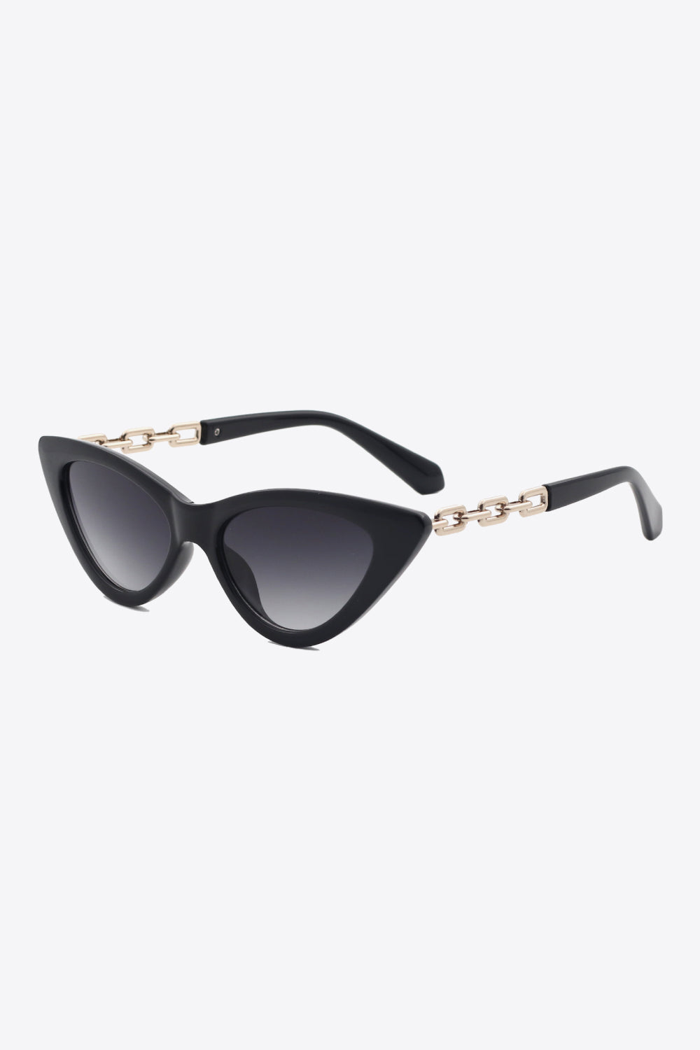 Chain Detail Cat-Eye Sunglasses - AllIn Computer