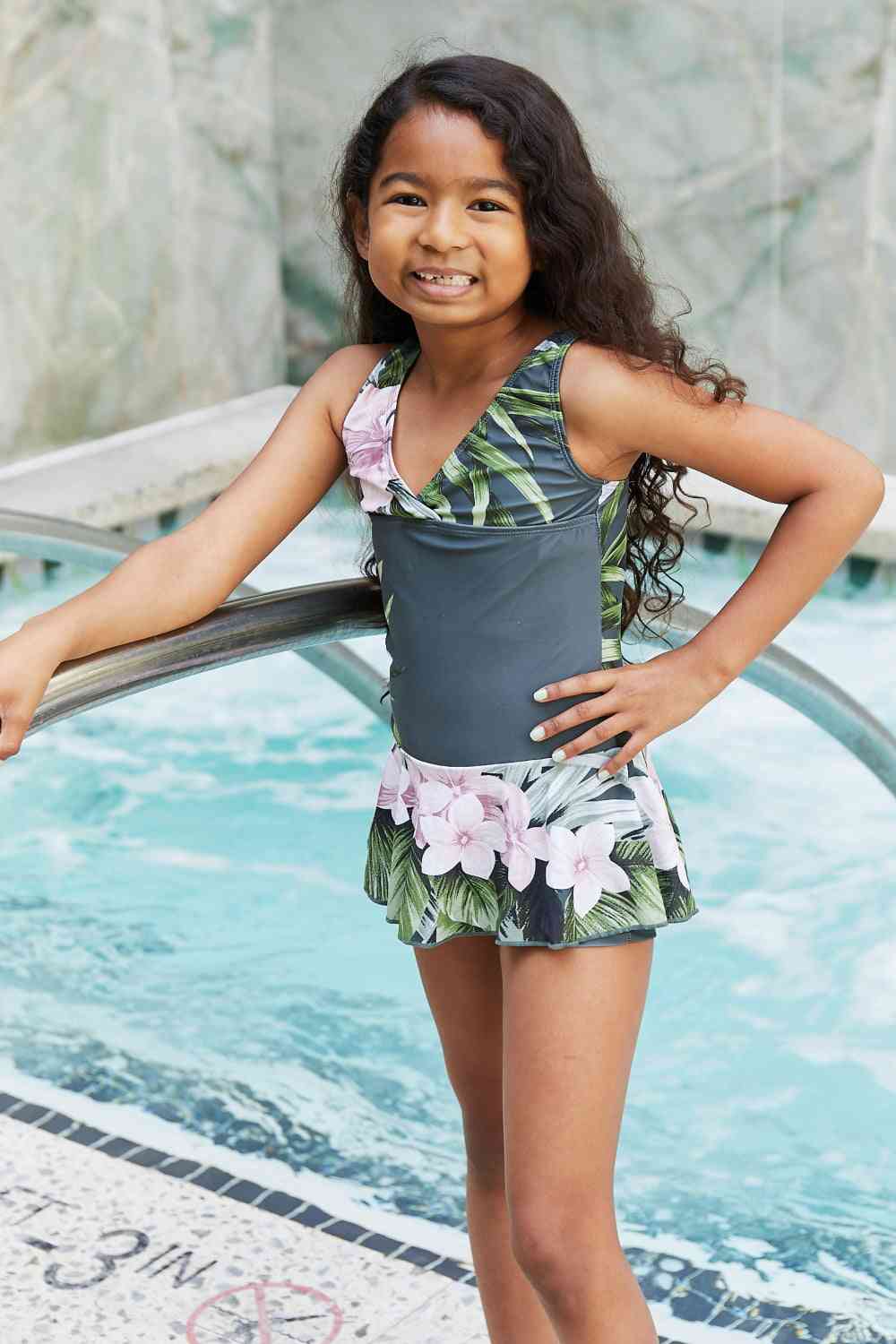 Marina West Swim Clear Waters Swim Dress in Aloha Forest - AllIn Computer