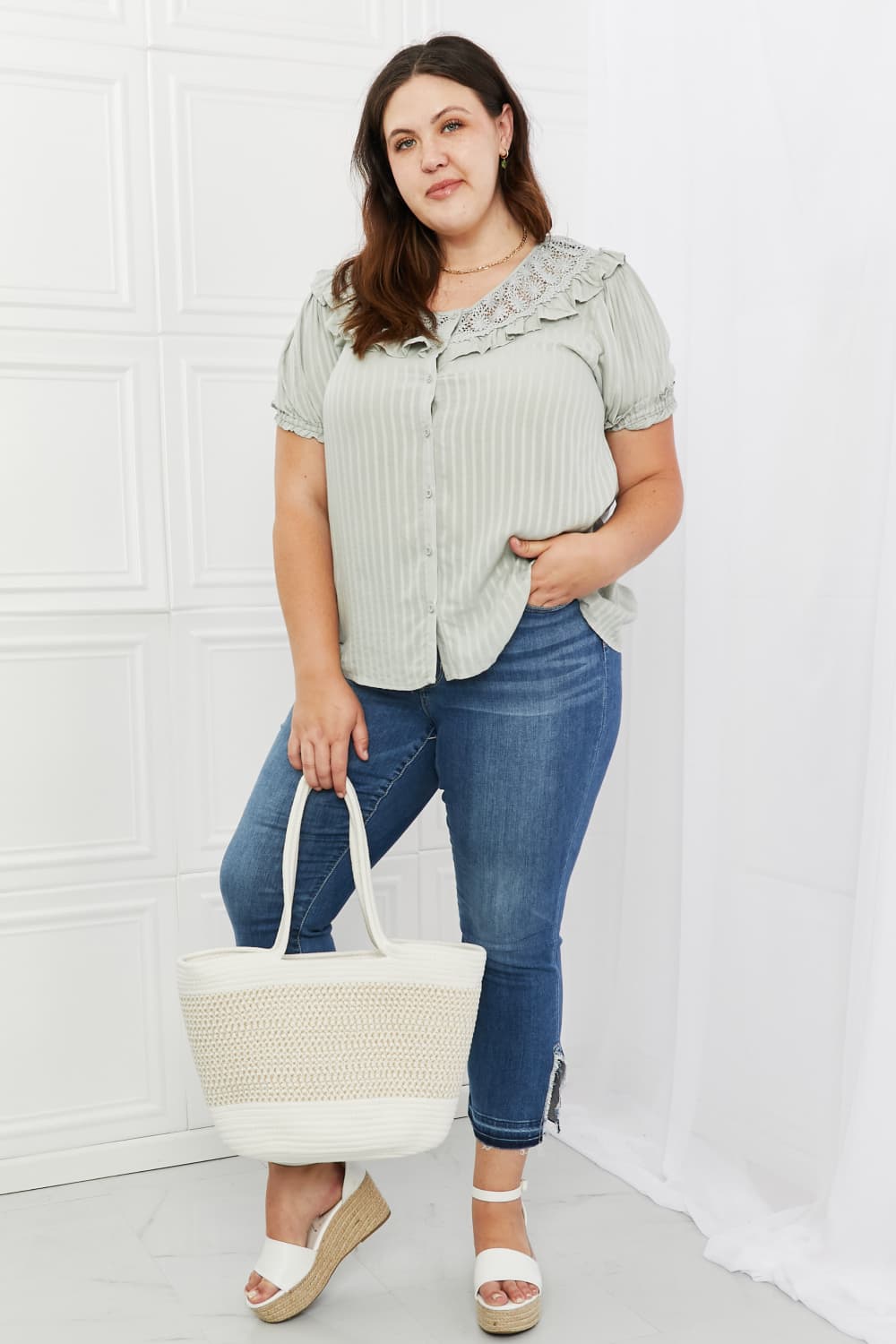 HEYSON Sweet Talk Full Size Short Sleeve Top - AllIn Computer