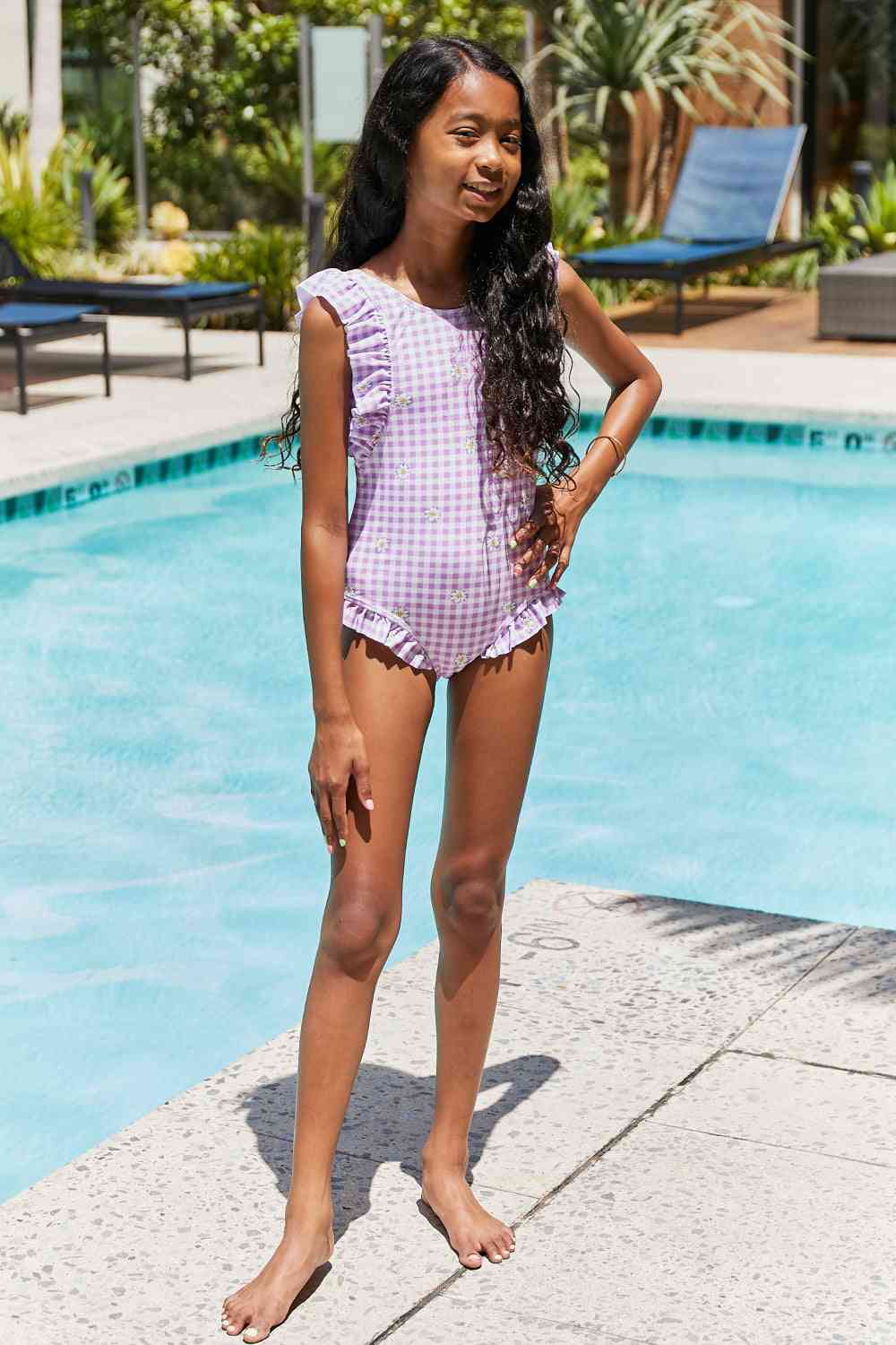 Marina West Swim Float On Ruffled One-Piece in Carnation Pink - AllIn Computer