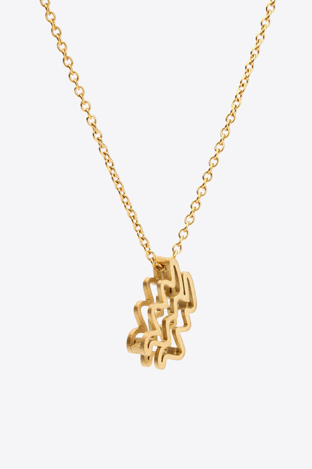 18K Gold Plated Constellation Pendant Necklace - AllIn Computer