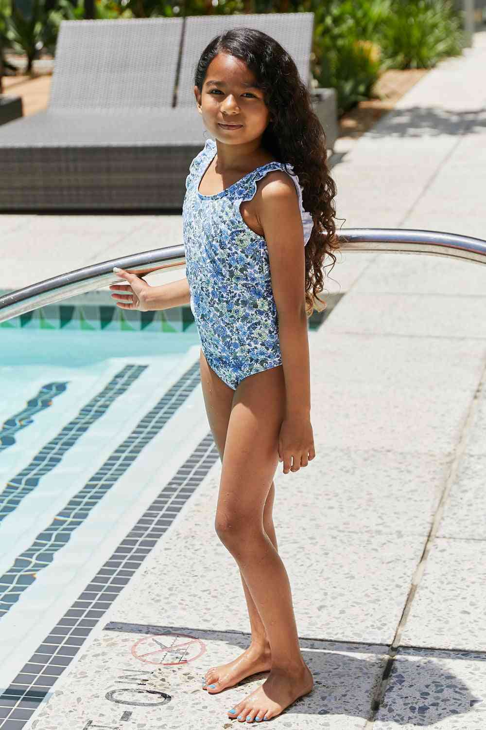 Marina West Swim Salty Air Round Neck One-Piece in Blue - AllIn Computer
