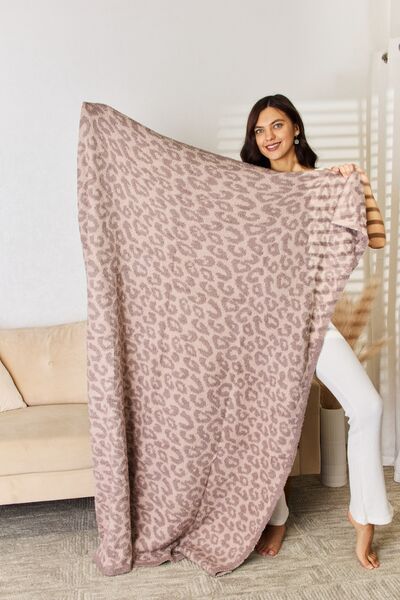 Cuddley Leopard Decorative Throw Blanket - AllIn Computer