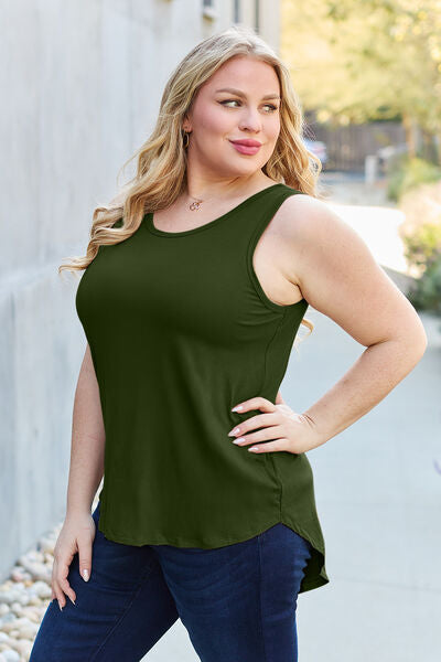 Basic Bae Full Size Round Neck Tank - AllIn Computer