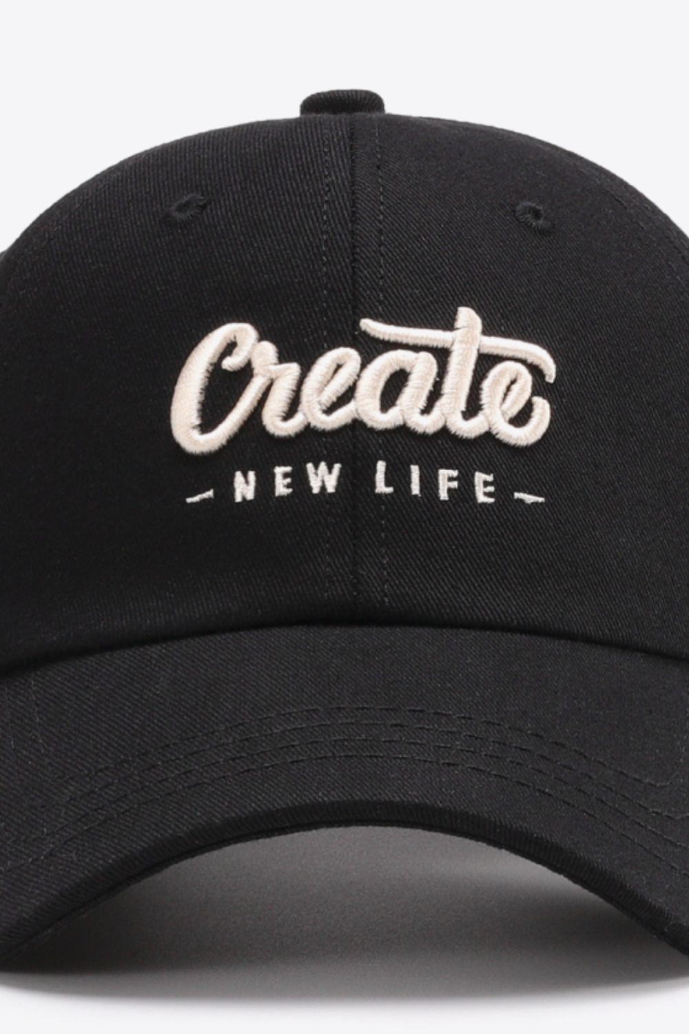 CREATE NEW LIFE Adjustable Cotton Baseball Cap - AllIn Computer