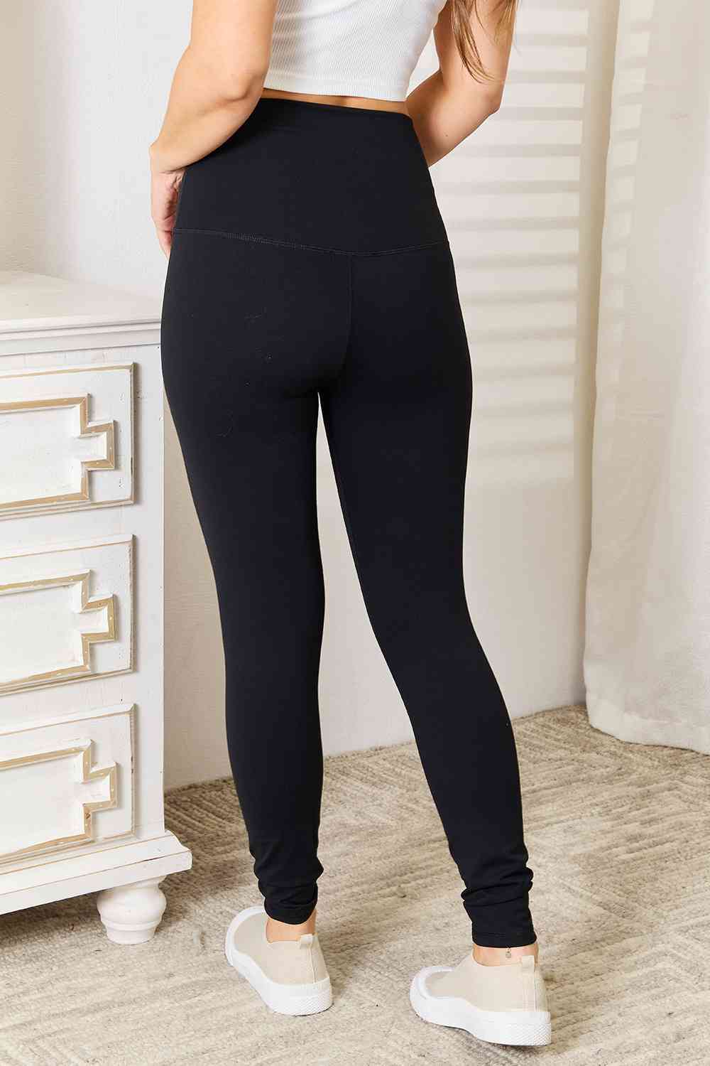 Basic Bae Ultra Soft High Waist Sports Leggings - AllIn Computer