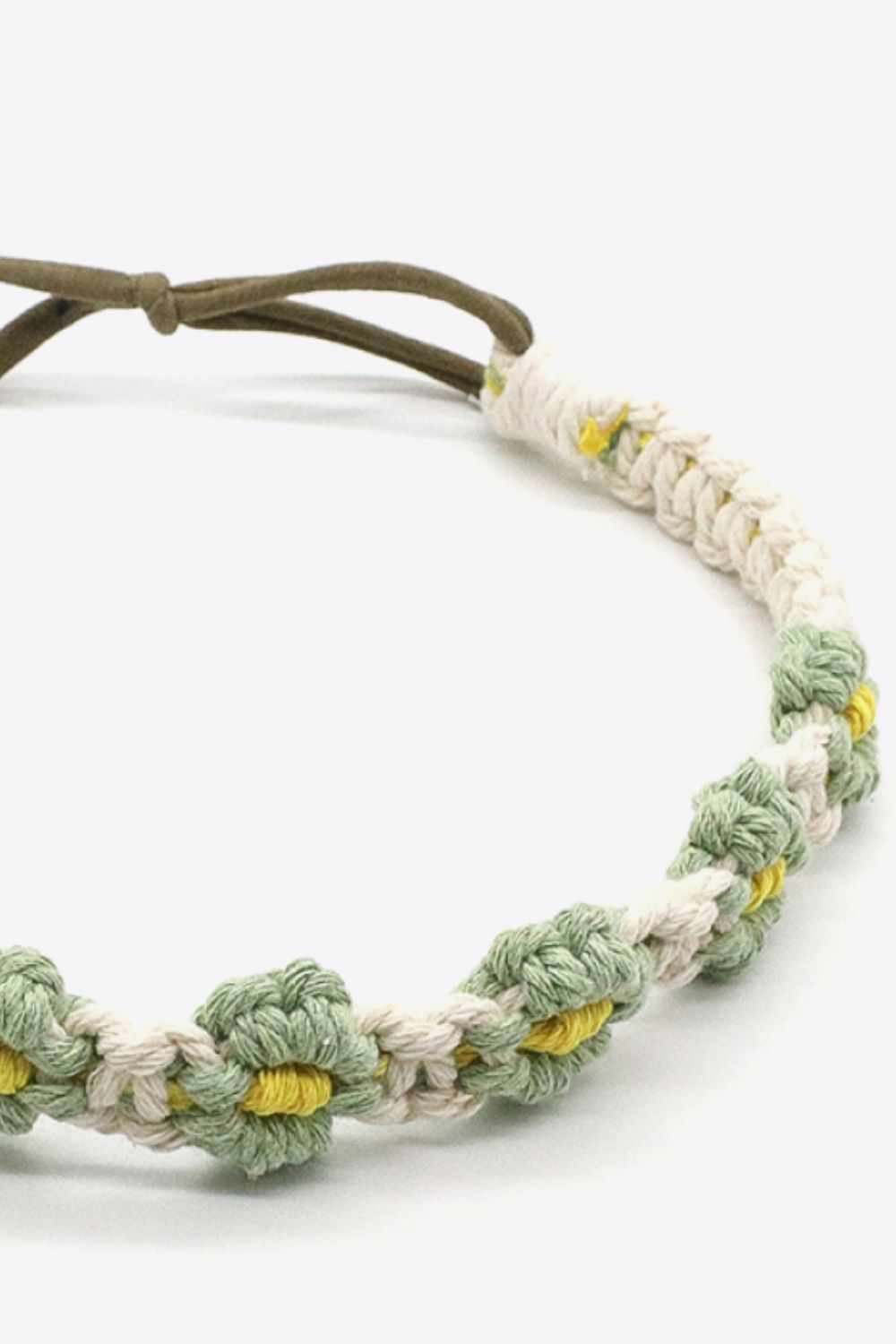 Assorted 2-Pack In My Circle Daisy Macrame Headband - AllIn Computer