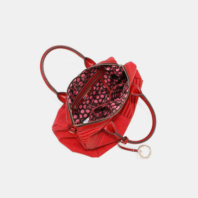 Nicole Lee USA Scallop Stitched Boston Bag - AllIn Computer