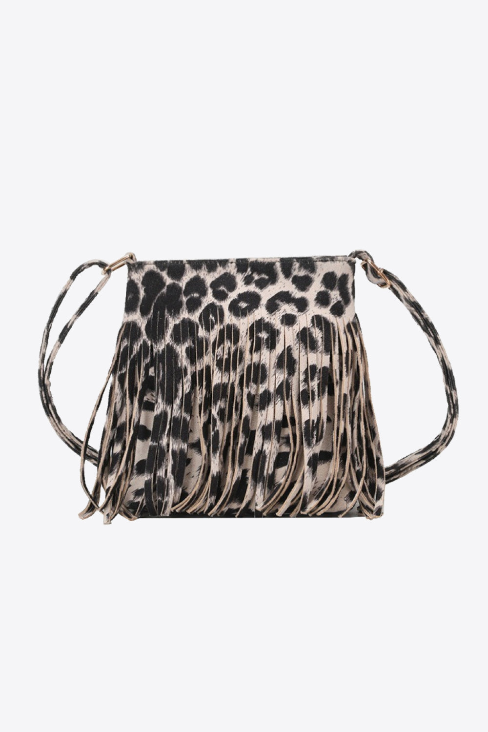 Adored PU Leather Crossbody Bag with Fringe - AllIn Computer