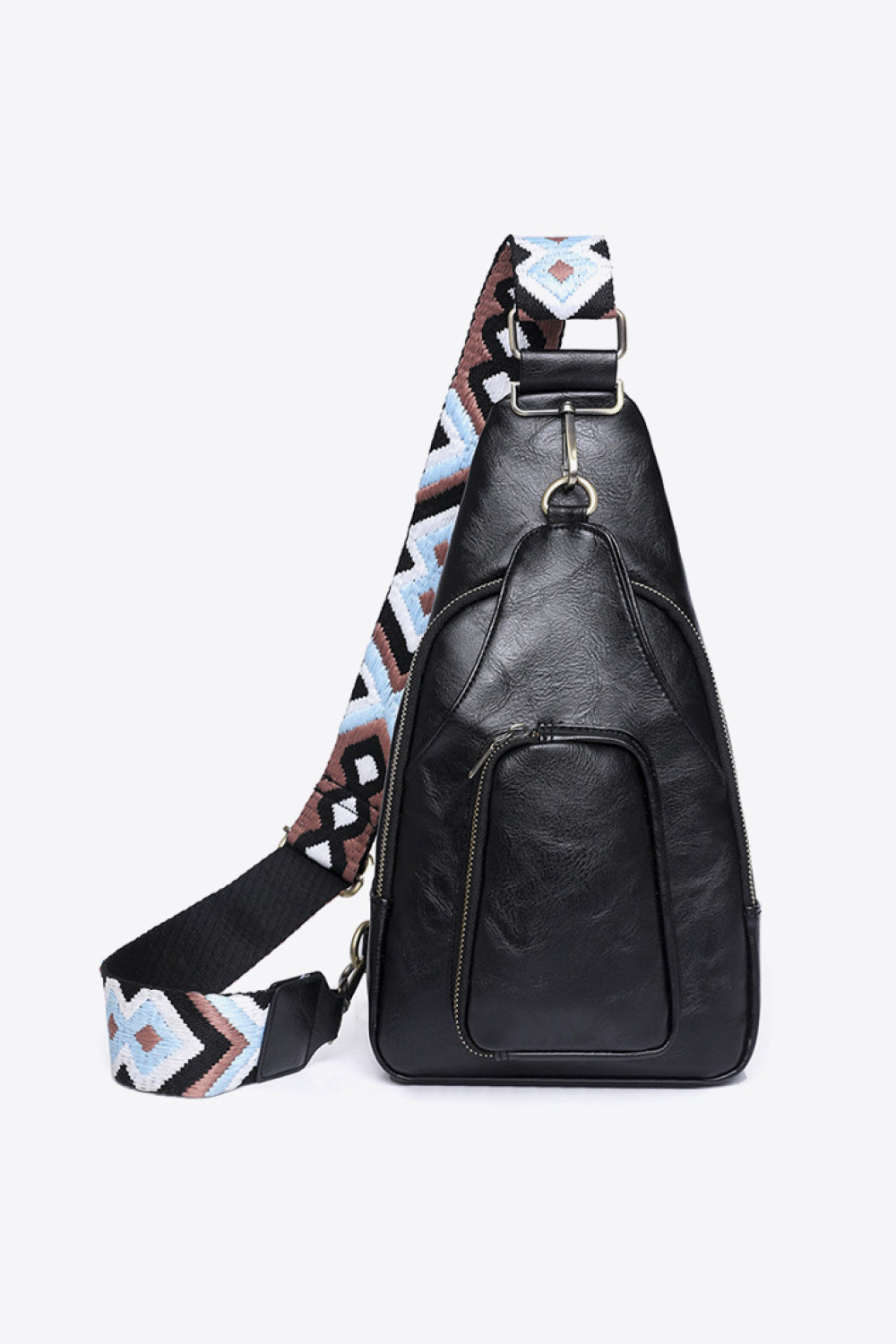 Baeful Take A Trip PU Leather Sling Bag - AllIn Computer