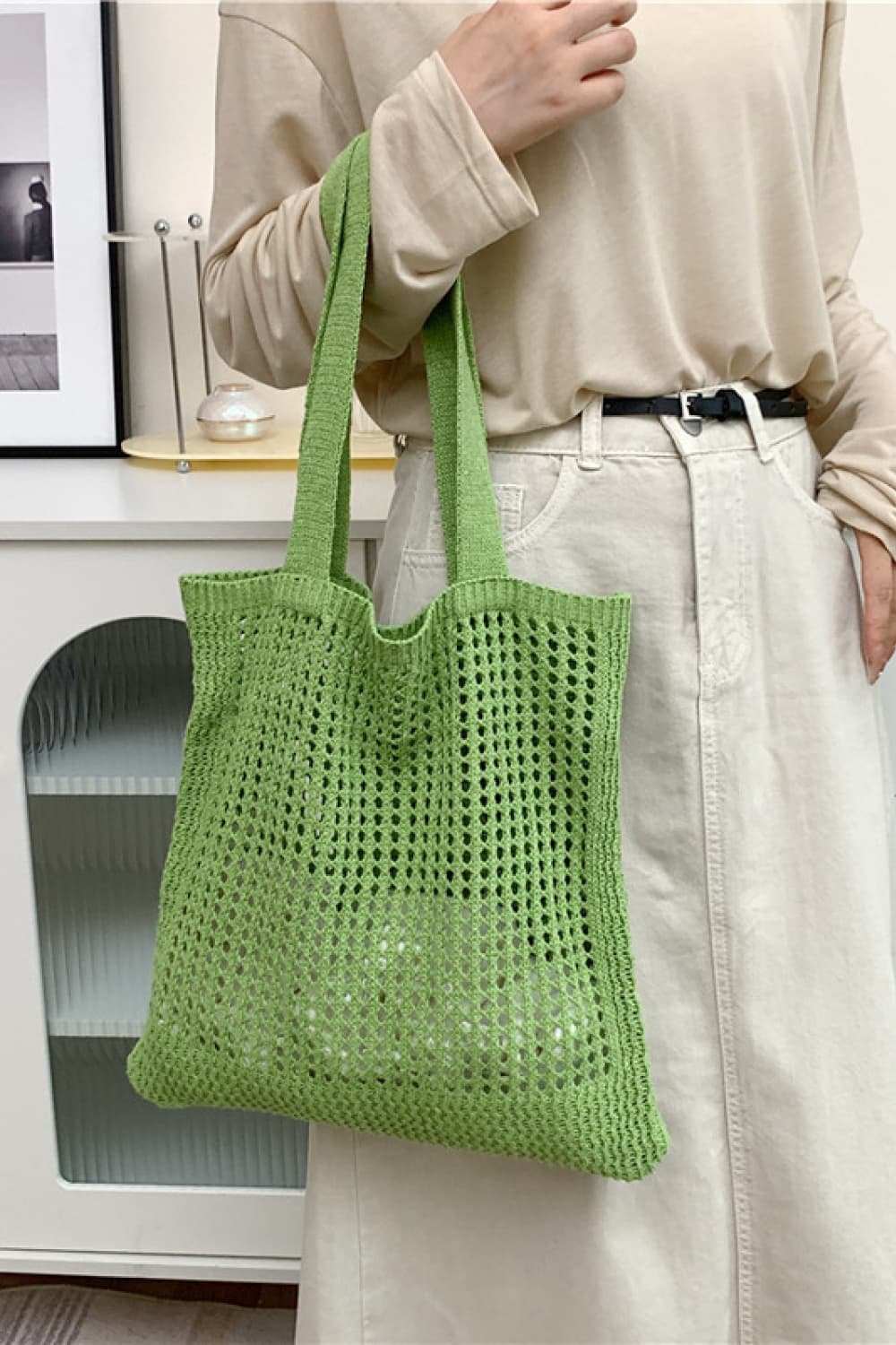 Openwork Tote Bag - AllIn Computer