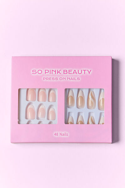 SO PINK BEAUTY Press On Nails 2 Packs - AllIn Computer