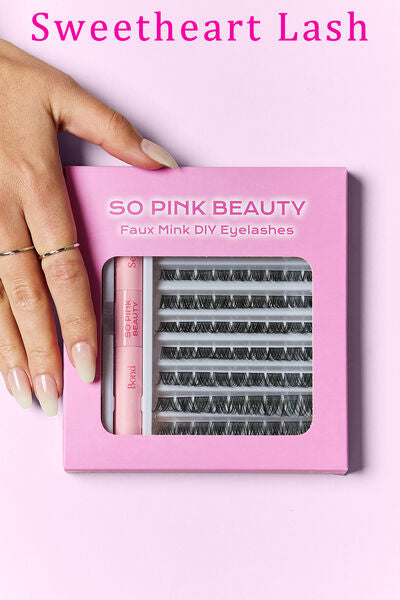 SO PINK BEAUTY Faux Mink Eyelashes Cluster Multipack - AllIn Computer