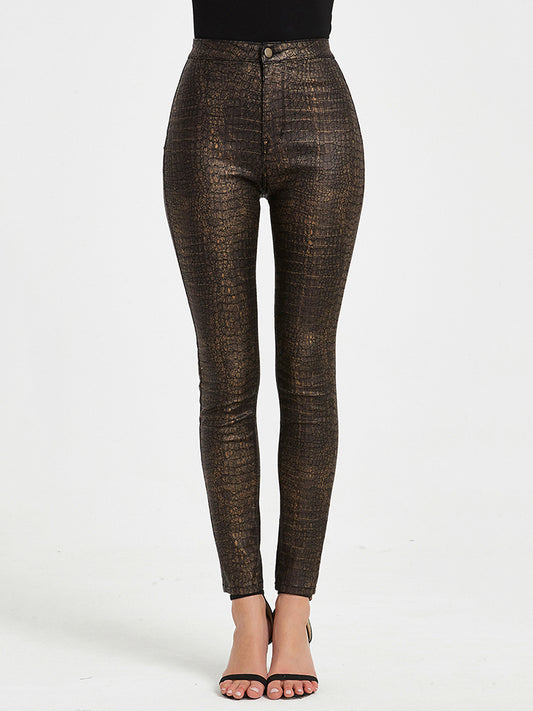 Full Size Buttoned Long Jeans - AllIn Computer