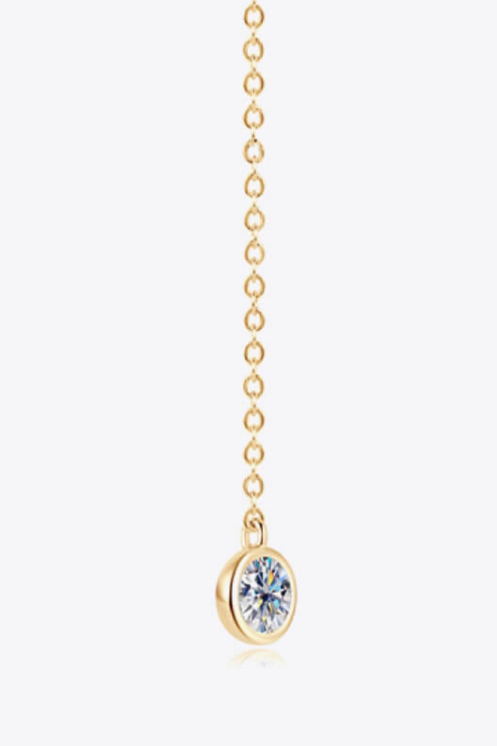 Adored Moissanite Chain Earrings - AllIn Computer