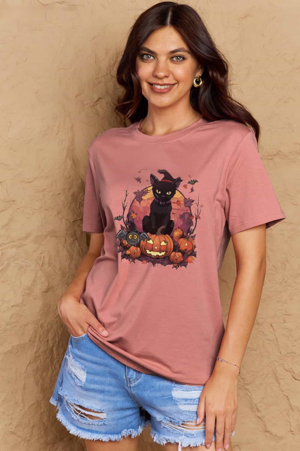 Simply Love Full Size Halloween Theme Graphic T-Shirt - AllIn Computer