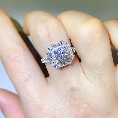 1 Carat Moissanite 925 Sterling Silver Ring | Jewelry | Bright, Jewelry, Ring, Ship From Overseas | Trendsi