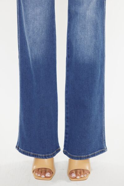 Kancan Ultra High Waist Gradient Flare Jeans - AllIn Computer