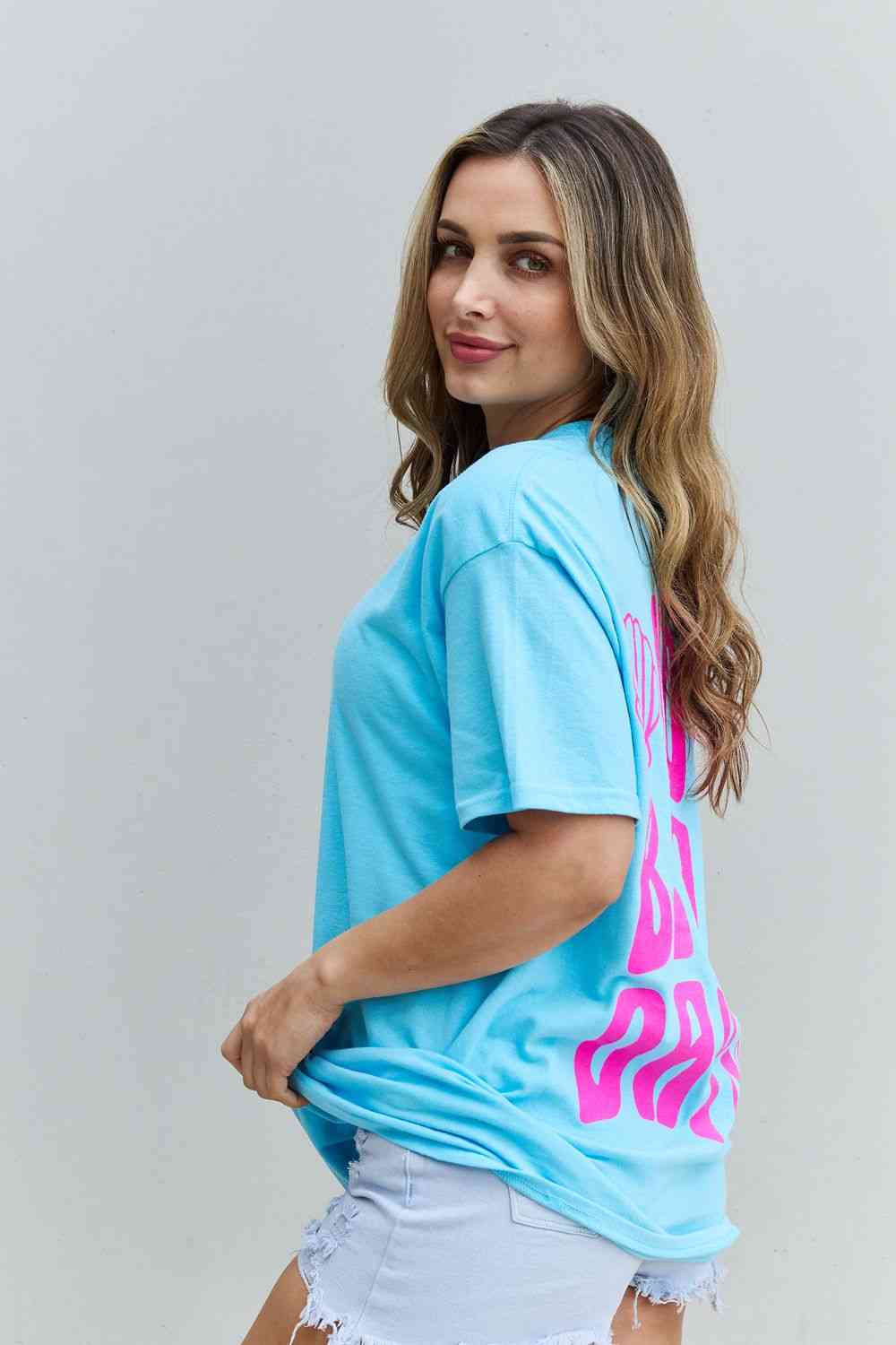 Sweet Claire "More Beach Days" Oversized Graphic T-Shirt - AllIn Computer