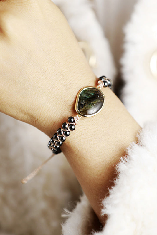 Natural Stone Beaded Bracelet - AllIn Computer
