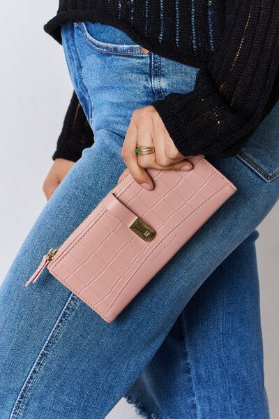 David Jones Texture PU Leather Wallet - AllIn Computer