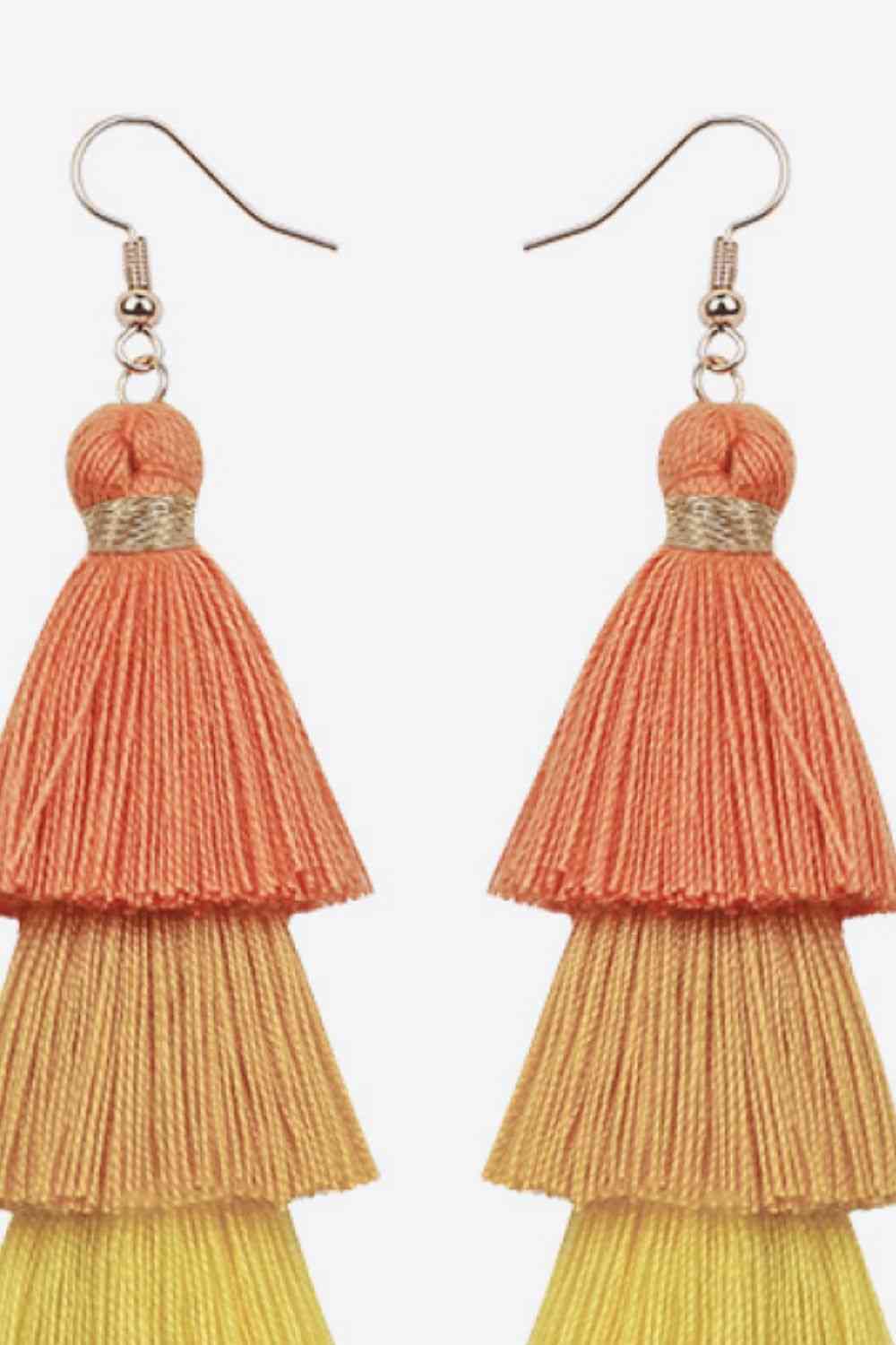 Layered Tassel Earrings - AllIn Computer