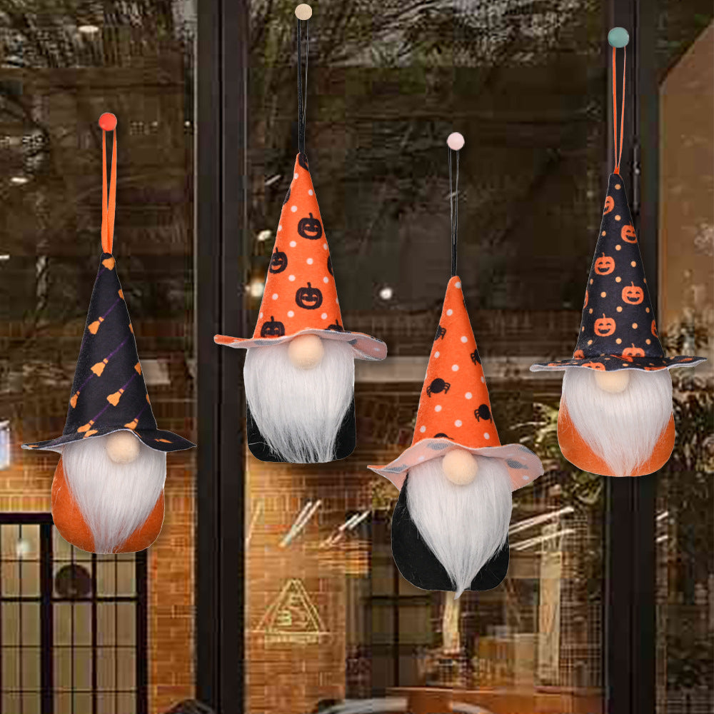 Assorted 2-Piece Halloween Element Gnome Hanging Widgets - AllIn Computer