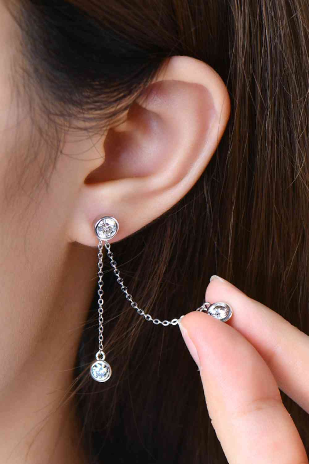 2.6 Carat Moissanite 925 Sterling Silver Earrings - AllIn Computer