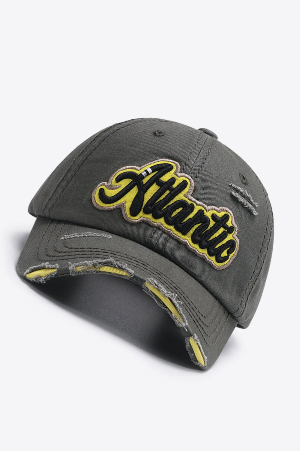 ATLANTIC Graphic Distressed Baseball Cap - AllIn Computer