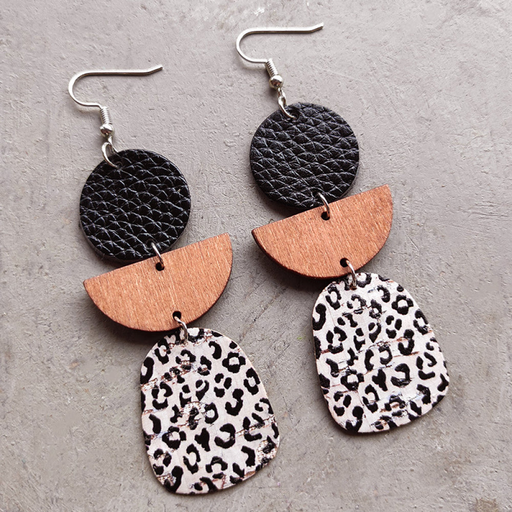 Geometrical Shape Dangle Earrings - AllIn Computer