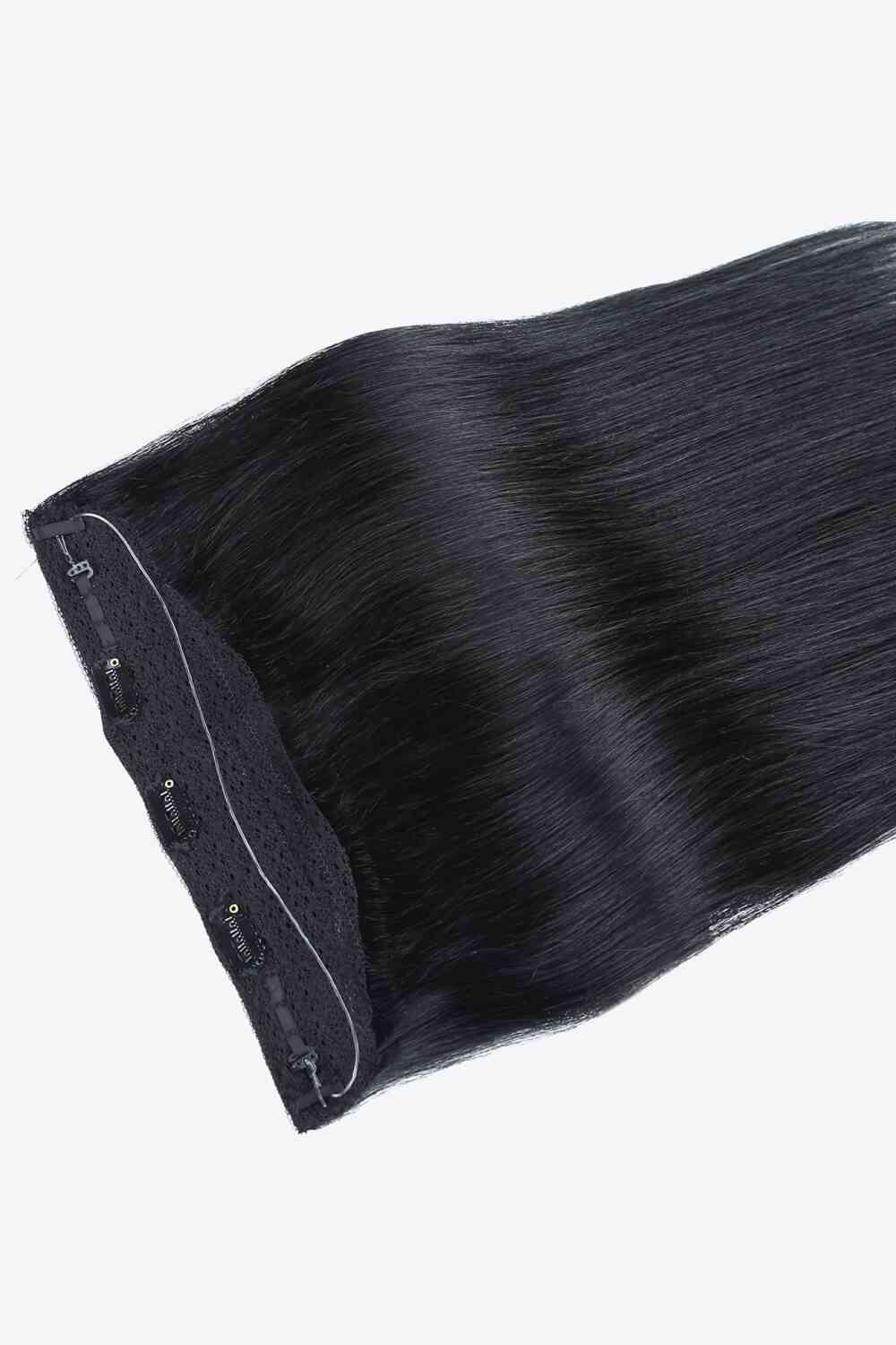16" 80g Indian Human Halo Hair - AllIn Computer