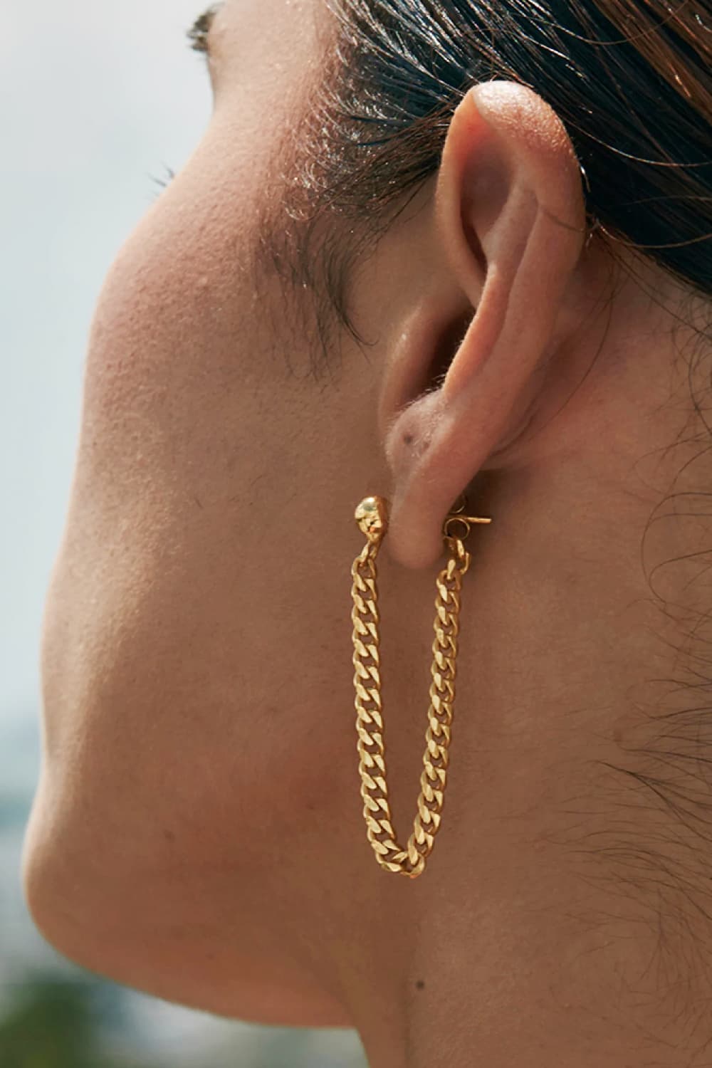 Stainless Steel Chain Earrings - AllIn Computer