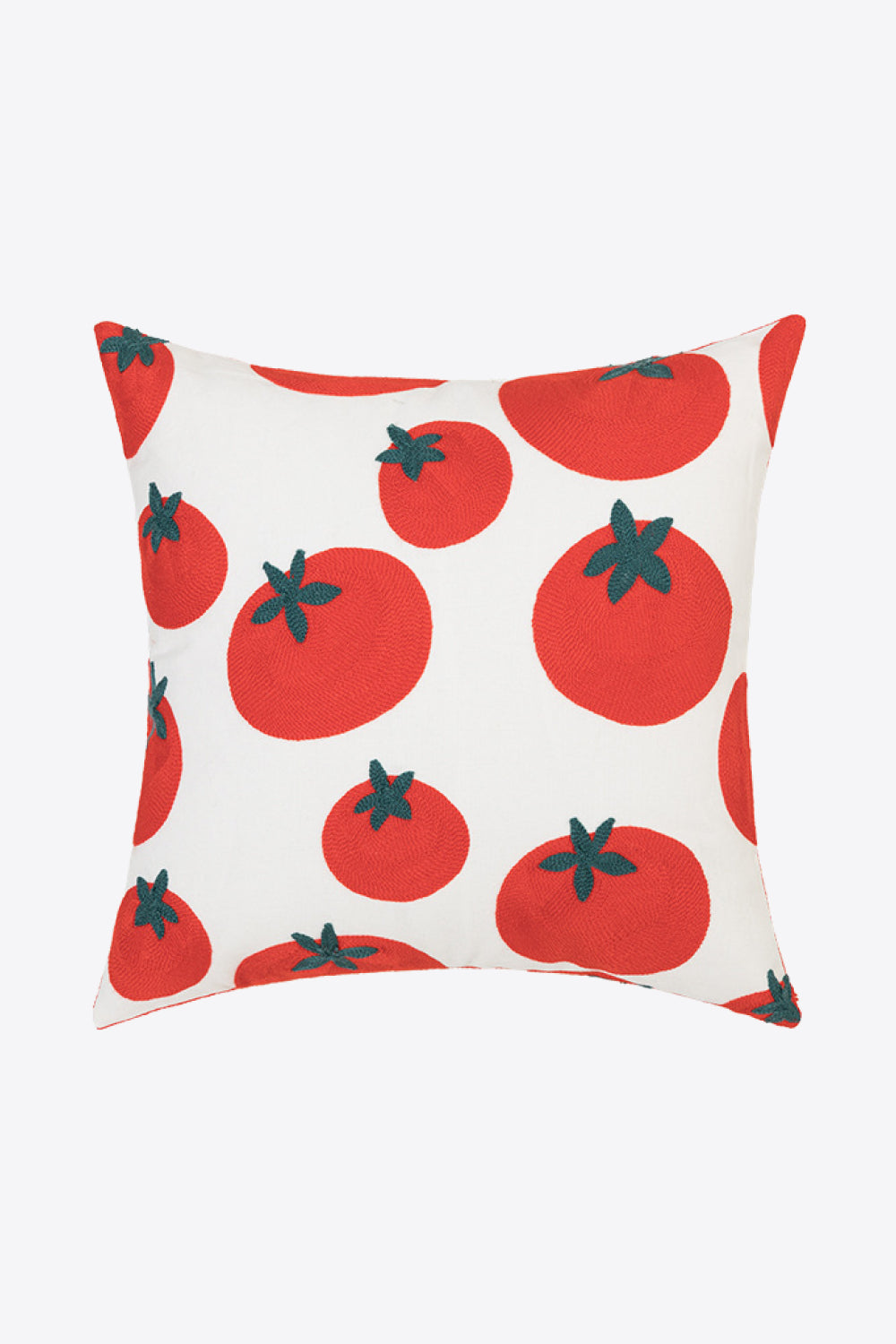 Embroidered Square Decorative Throw Pillow Case - AllIn Computer