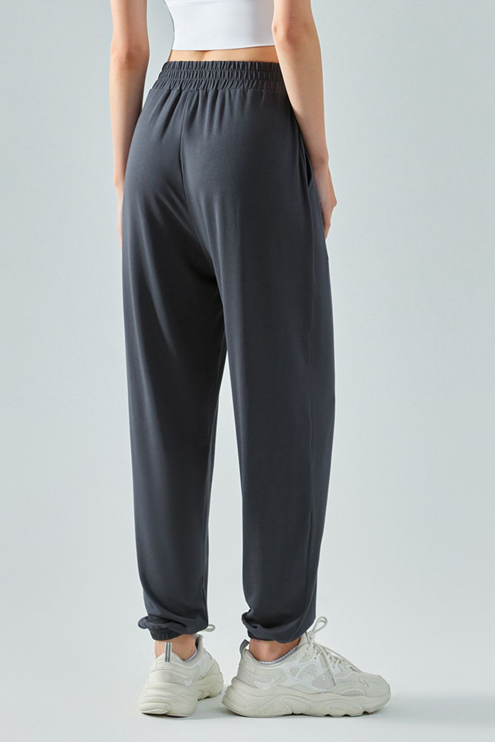 Tie Waist Sports Pants - AllIn Computer