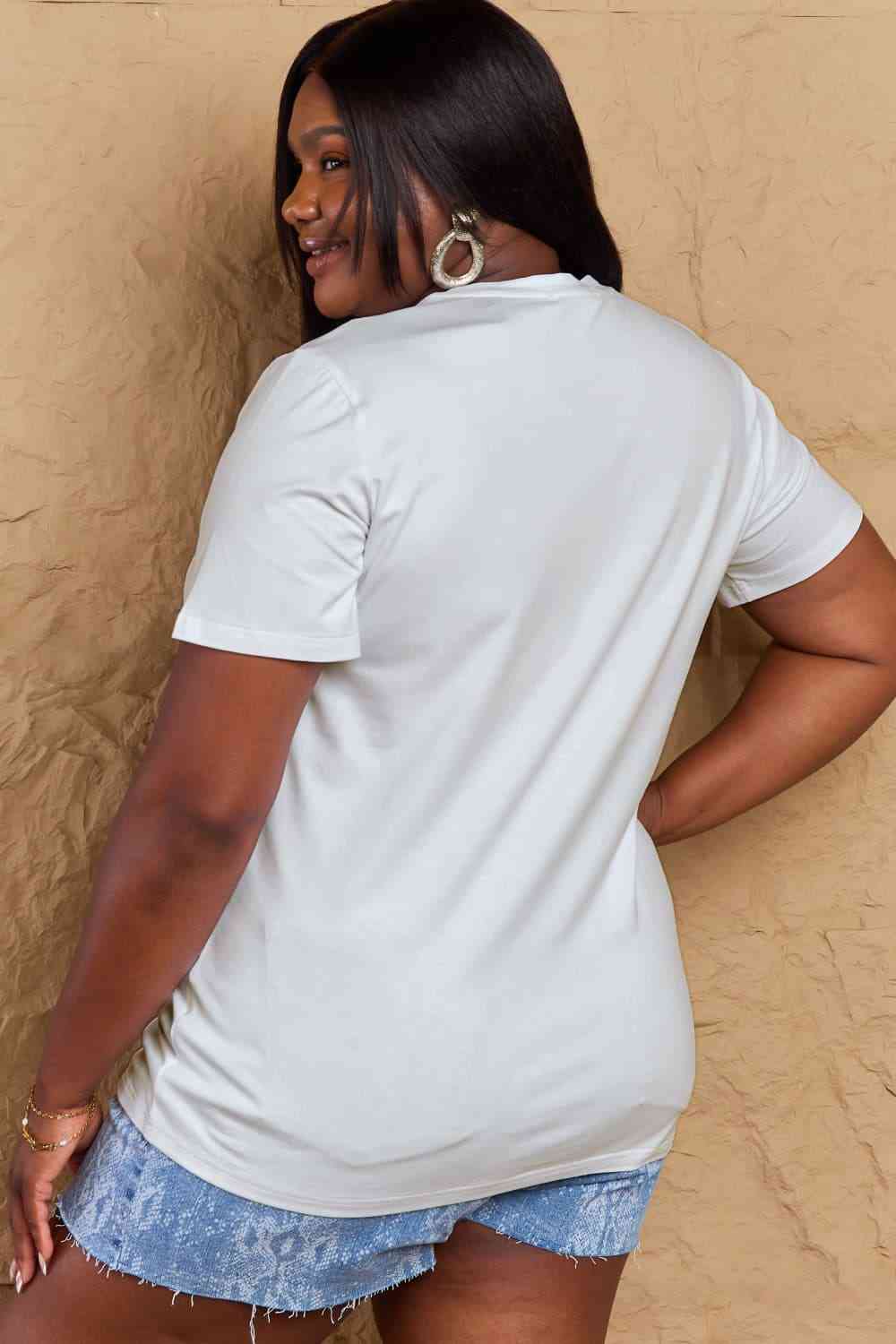 Simply Love Full Size TEACH LOVE INSPIRE Graphic Cotton T-Shirt - AllIn Computer