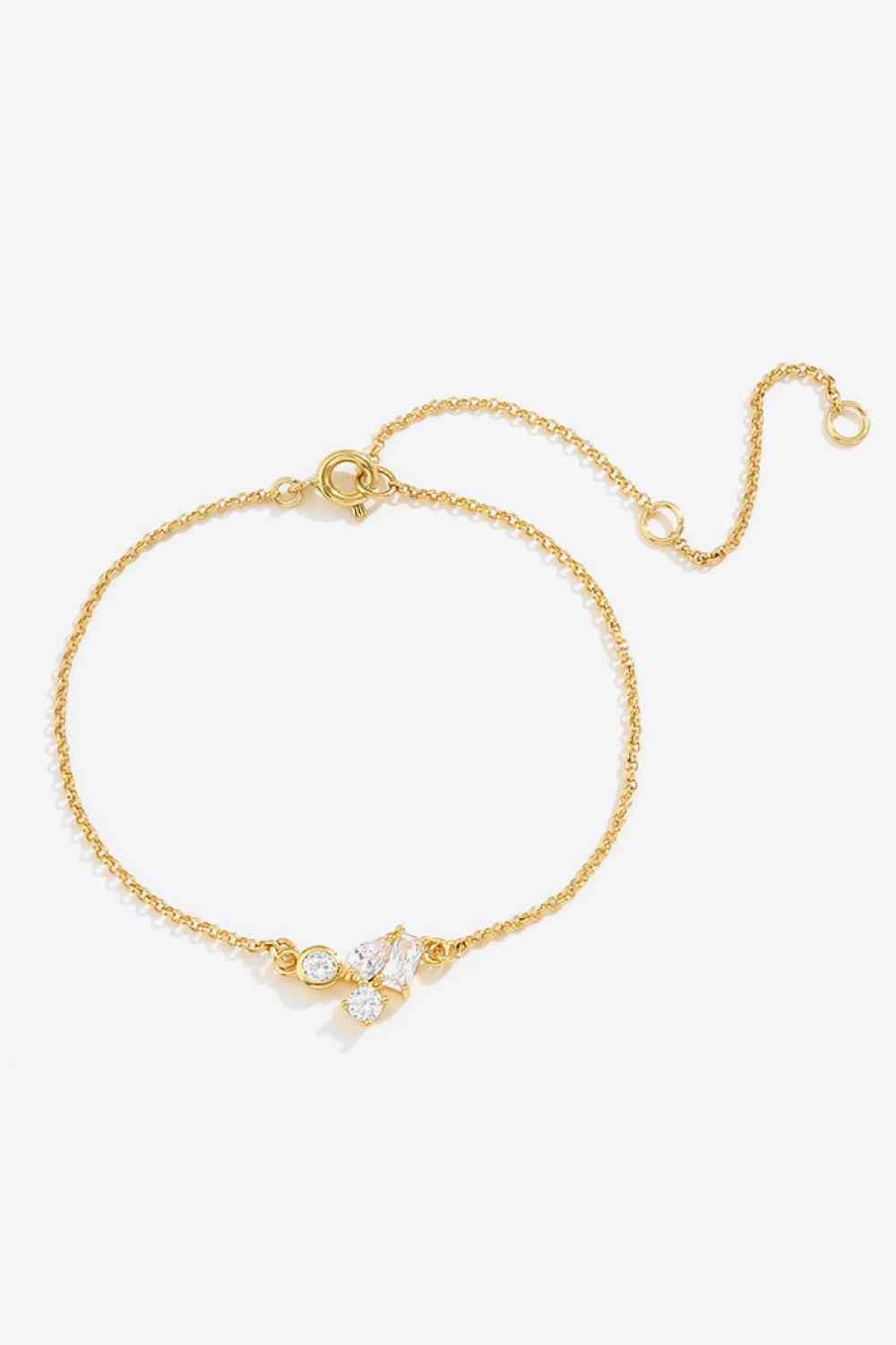 18K Gold Plated Zircon Bracelet - AllIn Computer