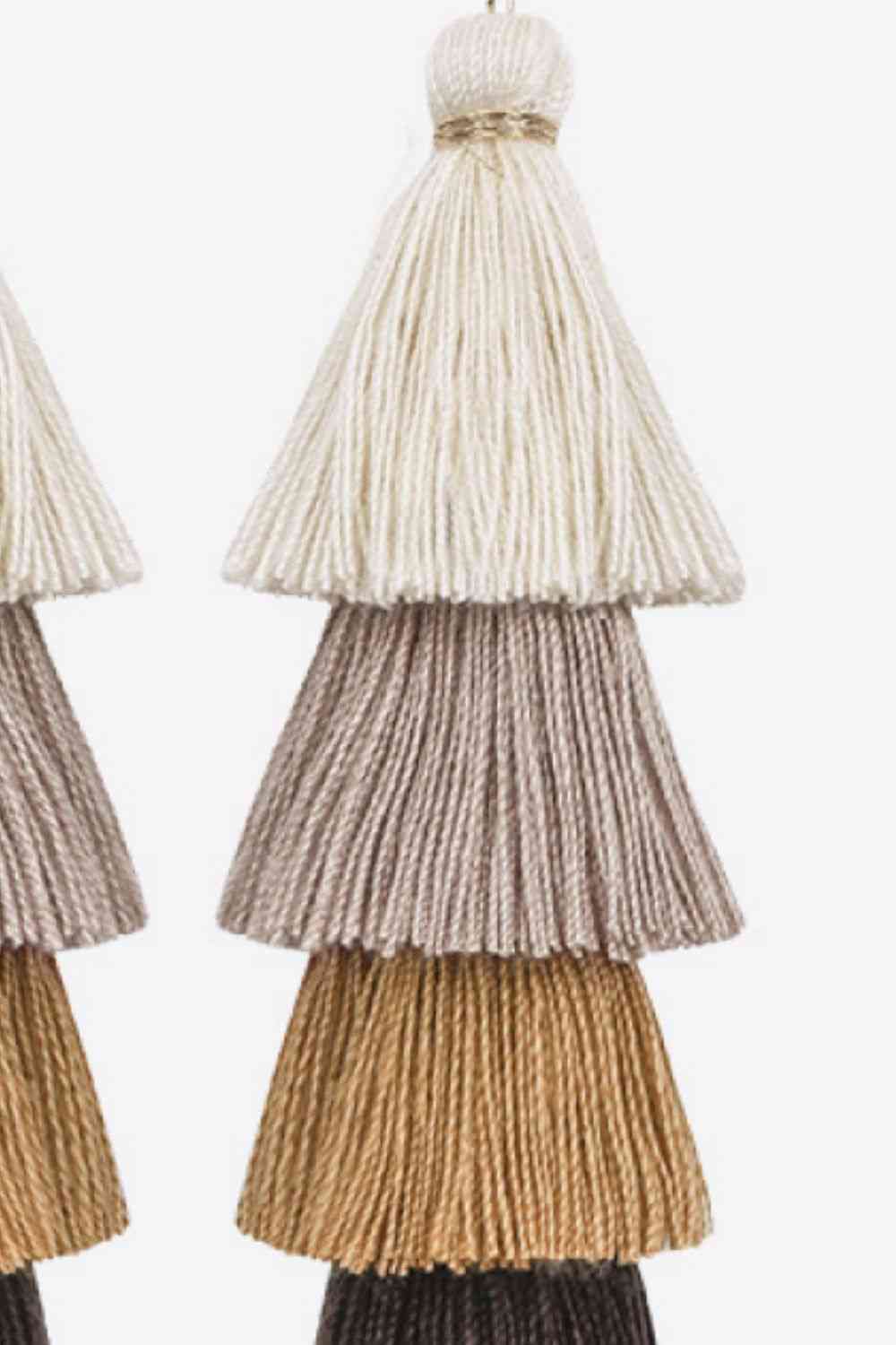 Layered Tassel Earrings - AllIn Computer