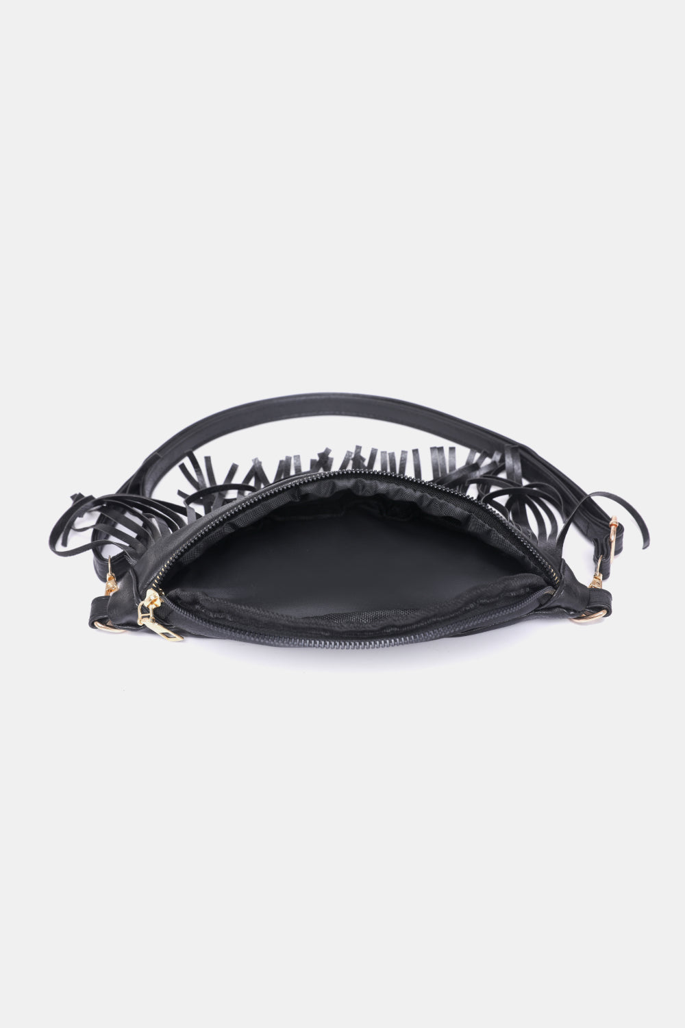 Fringed PU Leather Sling Bag - AllIn Computer