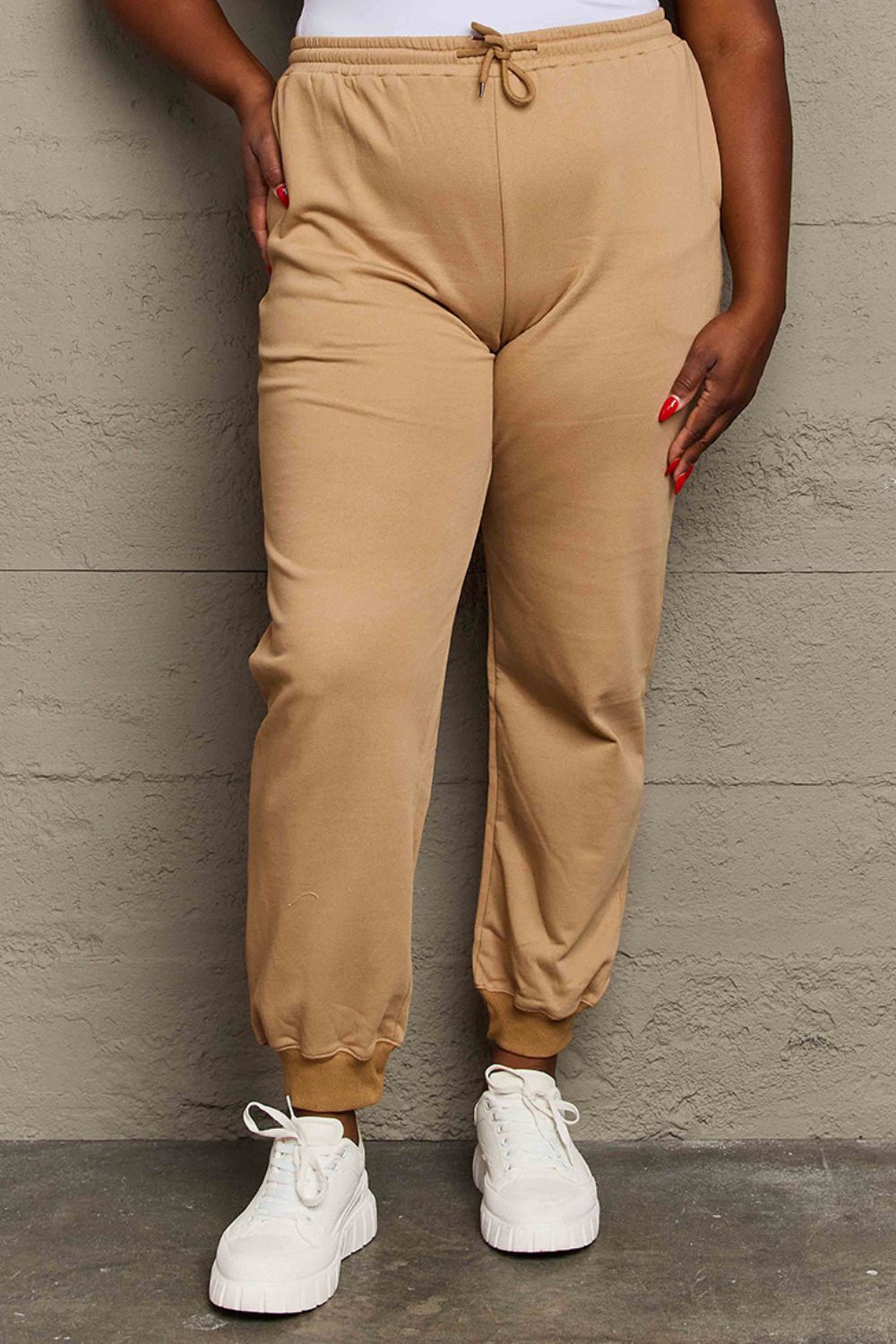 Simply Love Full Size Drawstring Sweatpants - AllIn Computer