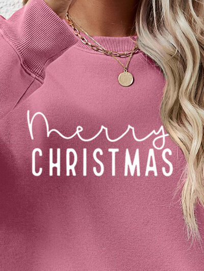 MERRY CHRISTMAS Dropped Shoulder Sweatshirt - AllIn Computer